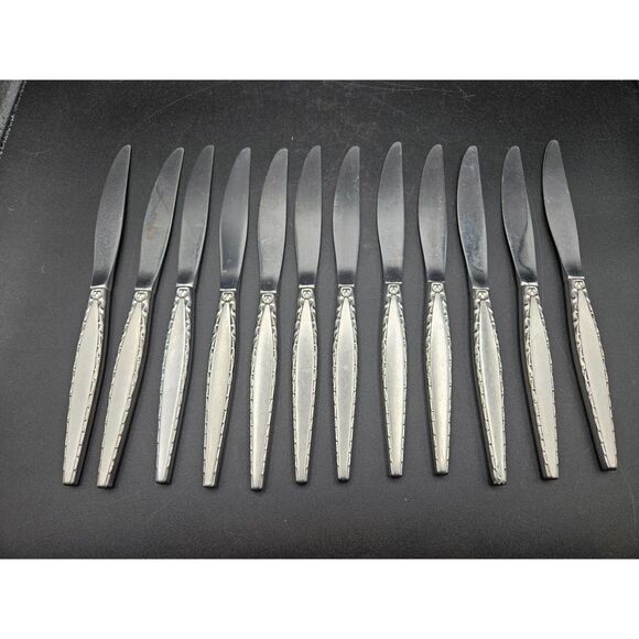 VTG MCM Oneida Community Venetia Stainless Steel Flatware 71 piece lot - Picture 5 of 7